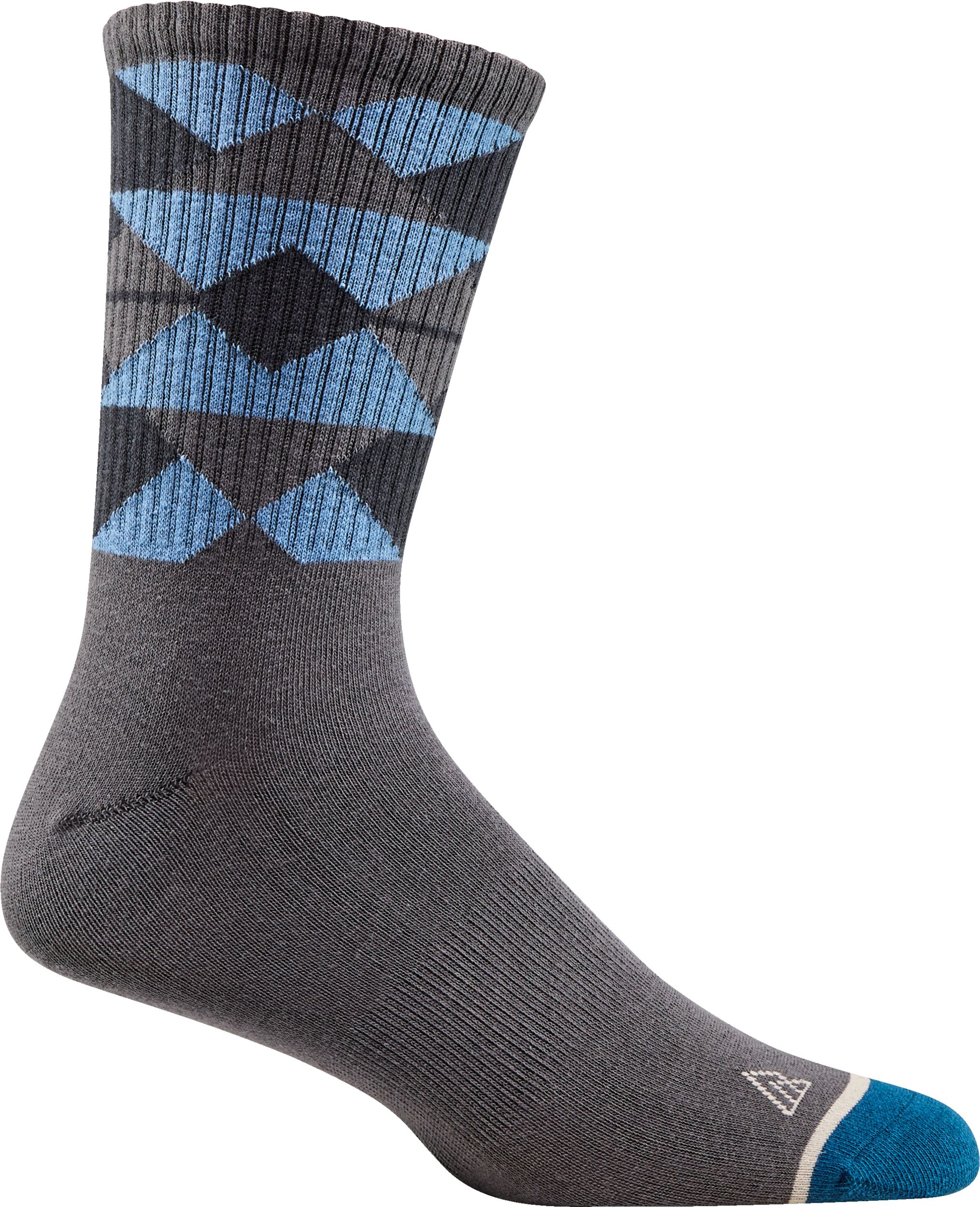 Ripzone Men's Groovy Blocks Crew Socks - 3pk