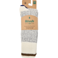 Woods Men's Saddleback Hiking Crew Socks - 2 pk