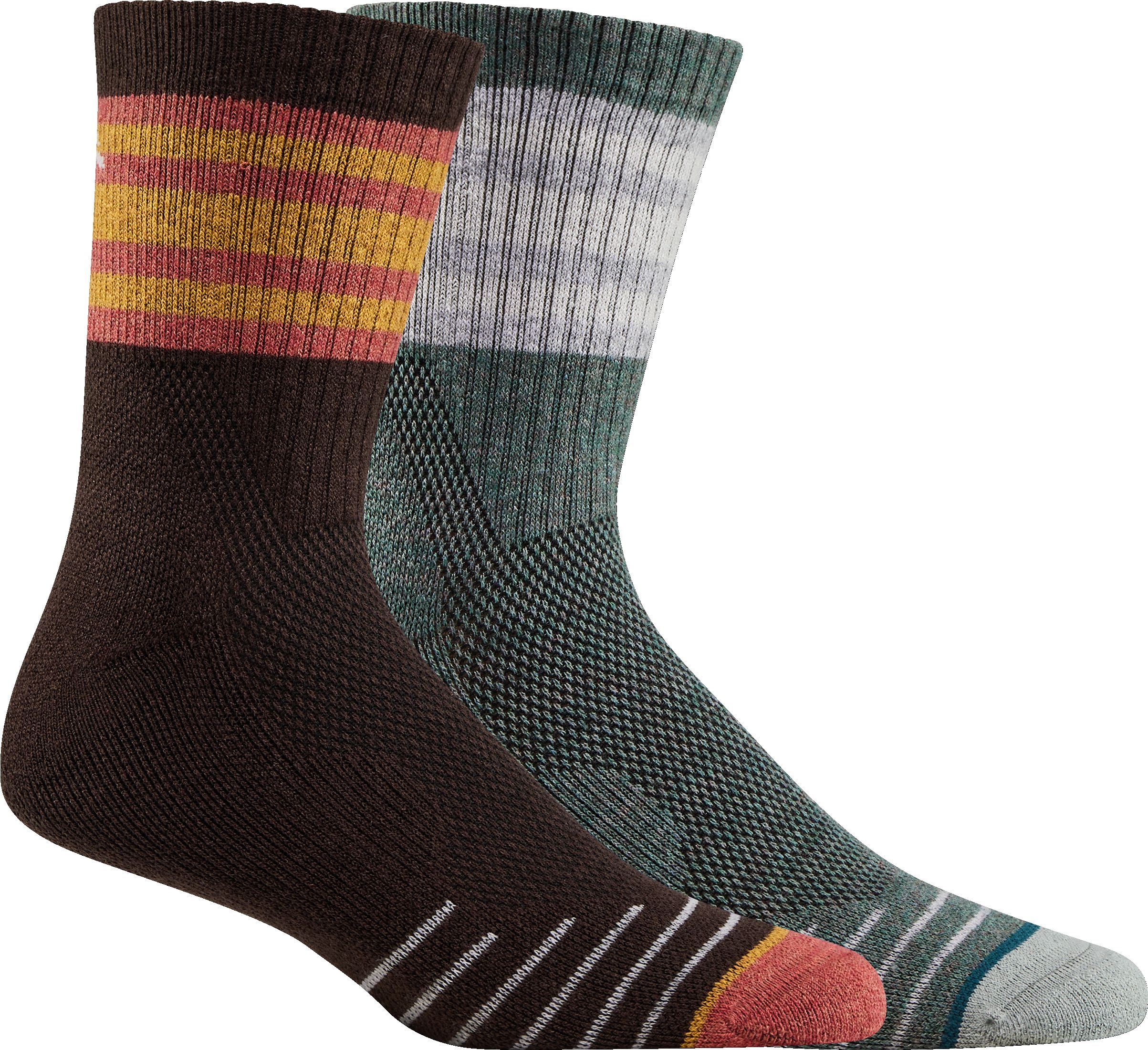 Woods Men's Macbrien Hiking Quarter Socks - 2pk