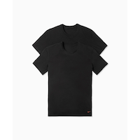 Nike Men's Ultra Comfort T Shirt - 2 Pack with Sweat-Wicking Fabric Front_Flat
