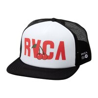 RVCA Men's Luke Pelletier Trucker Hat Front_Angled_Left