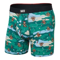 SAXX Men's Vibe Xtra BallPark Pouch™ Boxer Briefs Front_Three_Fourths_Angled_Left