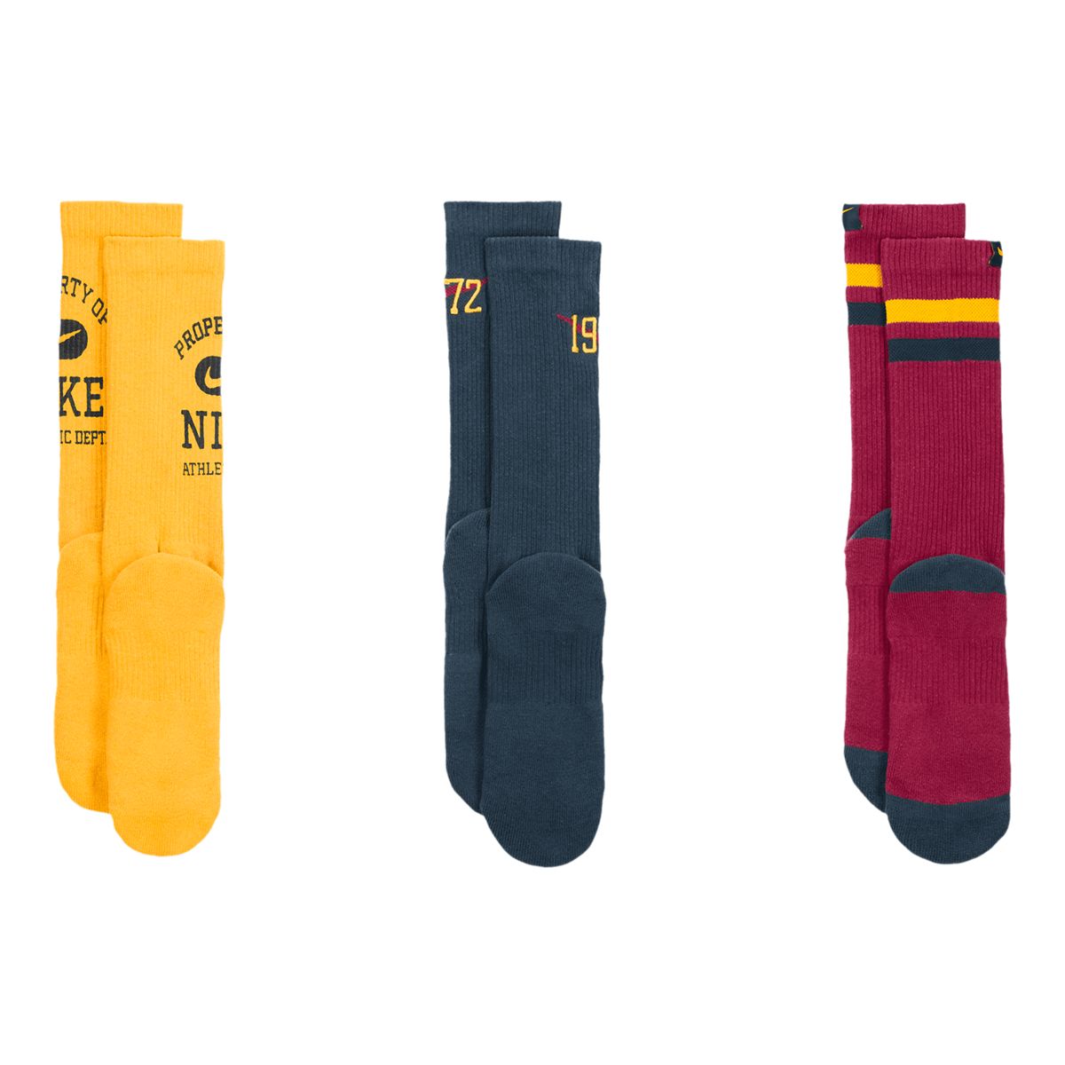 Nike Sportswear Men's Everyday Cushion Varsity Crew Socks - 3 Pack