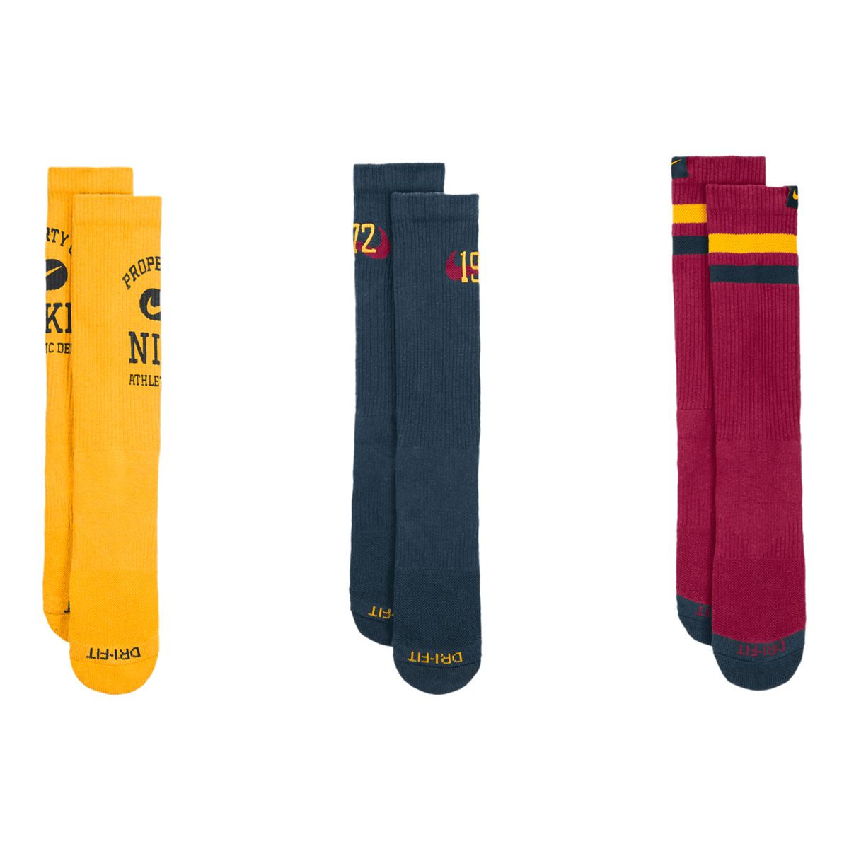 Nike Sportswear Men's Everyday Cushion Varsity Crew Socks - 3 Pack
