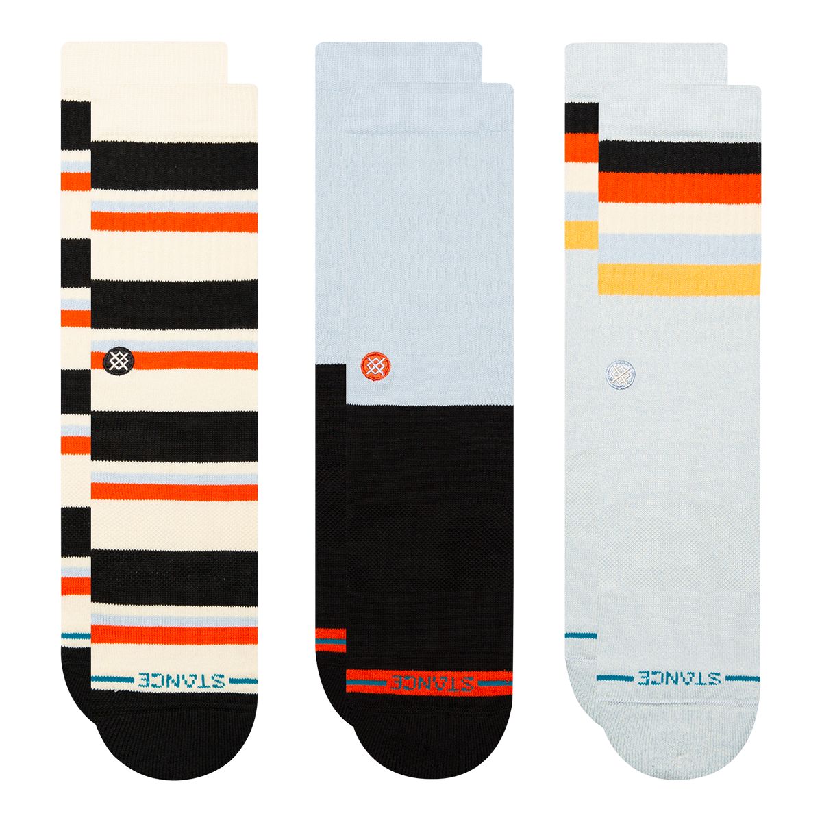 Stance Men's Weekly Grind Crew Socks - 3 pk