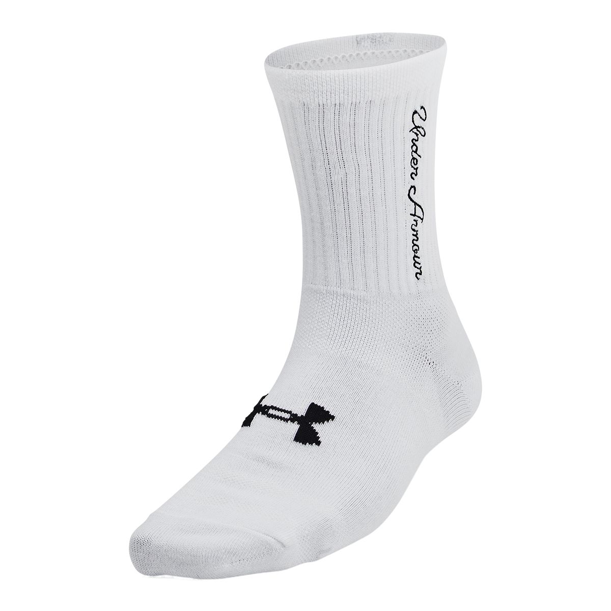 Under Armour Men's Essential Novelty Medium Crew Socks - 3 Pack