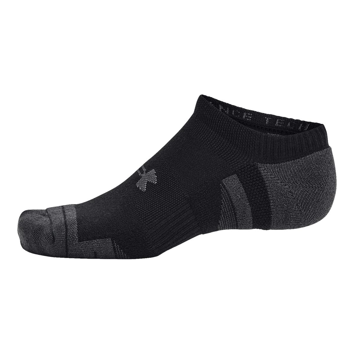 Under Armour Men's Performance Tech No Show Socks - 6 Pack