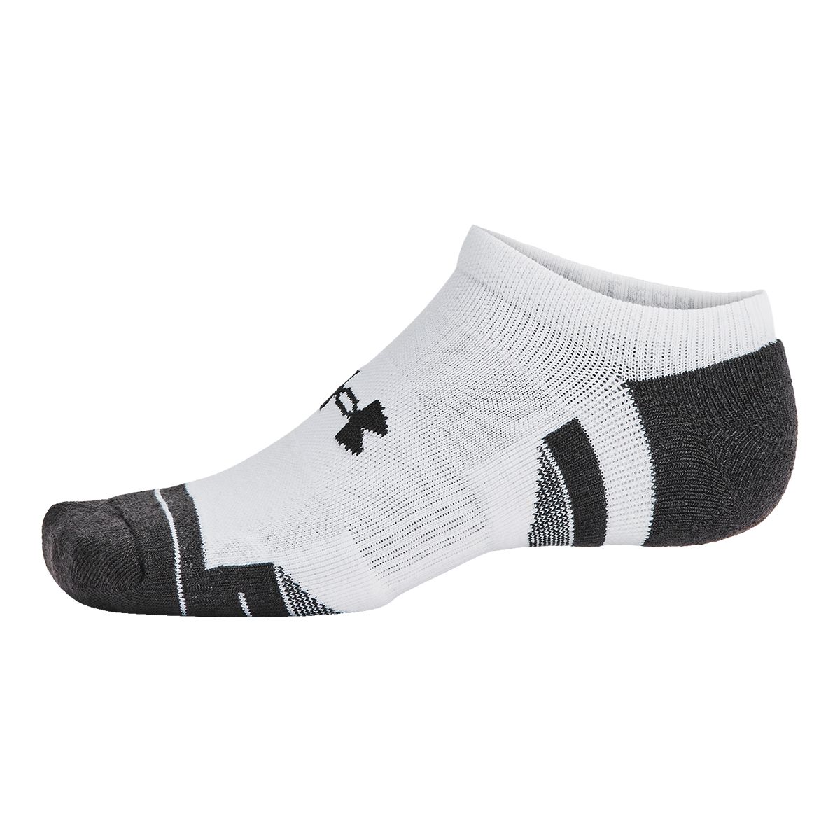 Under Armour Men's Performance Tech No Show Socks - 6 Pack