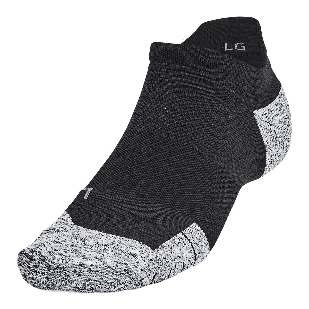 Under Armour Unisex Run AD Cushion No Show Tab Socks - 3 Pack