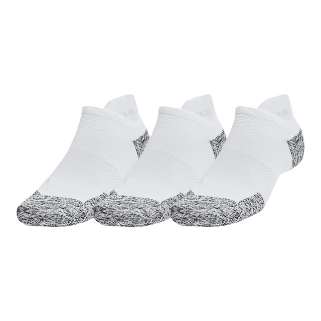Under Armour Unisex Run AD Cushion No Show Tab Socks - 3 Pack