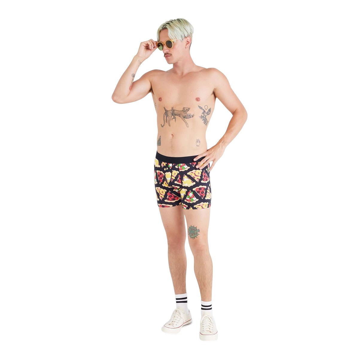 SAXX Men's DropTemp Cotton Boxer Brief