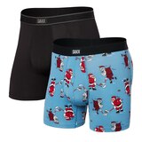 SAXX Men's Daytripper BallPark Pouch™ Boxer Briefs, 2 Pack Front_Angled_Left