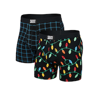 SAXX Men's Ultra Holiday Boxer Brief - 2 Pack Front_Angled_Left