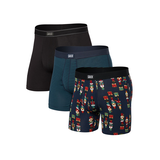 SAXX Men's Daytripper BallPark Pouch™ Briefs - 3pk Front_Angled_Left