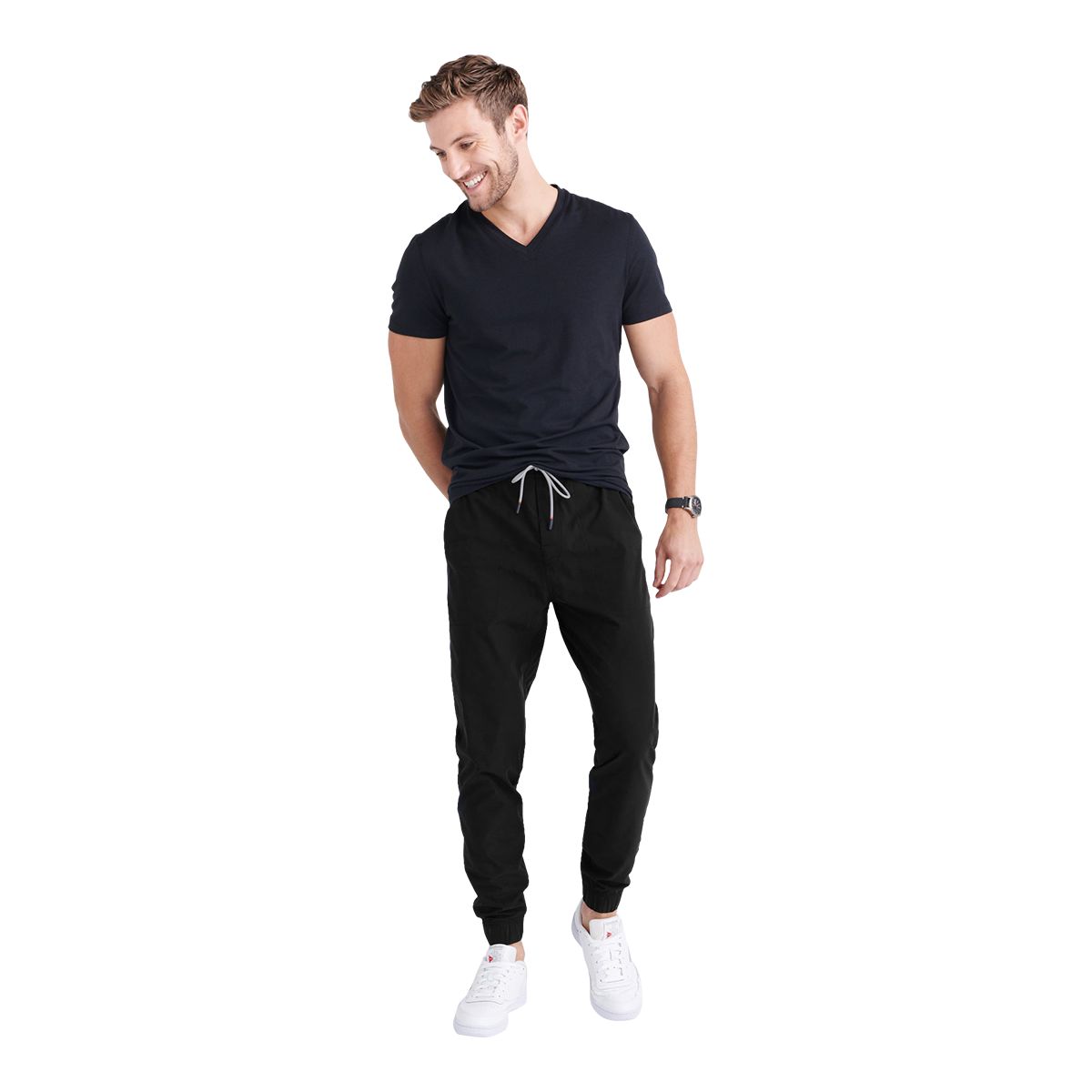 SAXX Men's DropTemp™ Cooling Cotton V-Neck Top