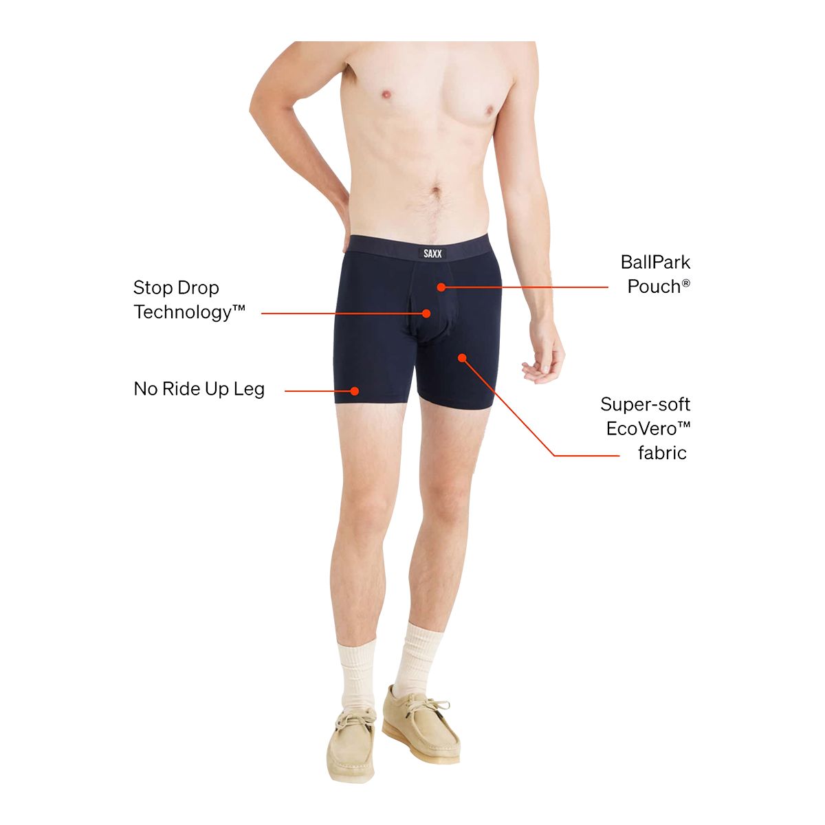 SAXX Men's Vibe Xtra Boxer Brief