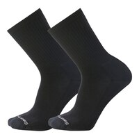 Smartwool Unisex Solid Rib Crew Socks - 2pk Side_Left