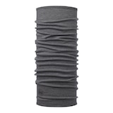 Buff Midweight Merino Neck Tube Front_Flat