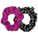 Nike Gathered Seasonal 2.0 Hair Tie - 2 Pack Overhead_Flat