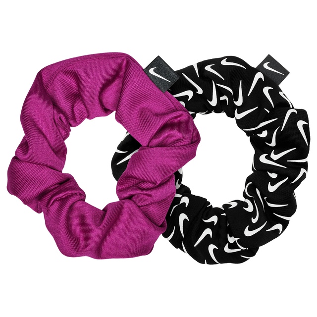 Nike Men's Gathered Seasonal 2.0 Hair Tie - 2 Pack Overhead_Flat