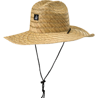 Ripzone Unisex Sunseeker Straw Hat Front_Three_Fourths_Angled_Left