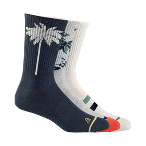 Ripzone Men's Good Vibes Crew Socks - 3 Pack