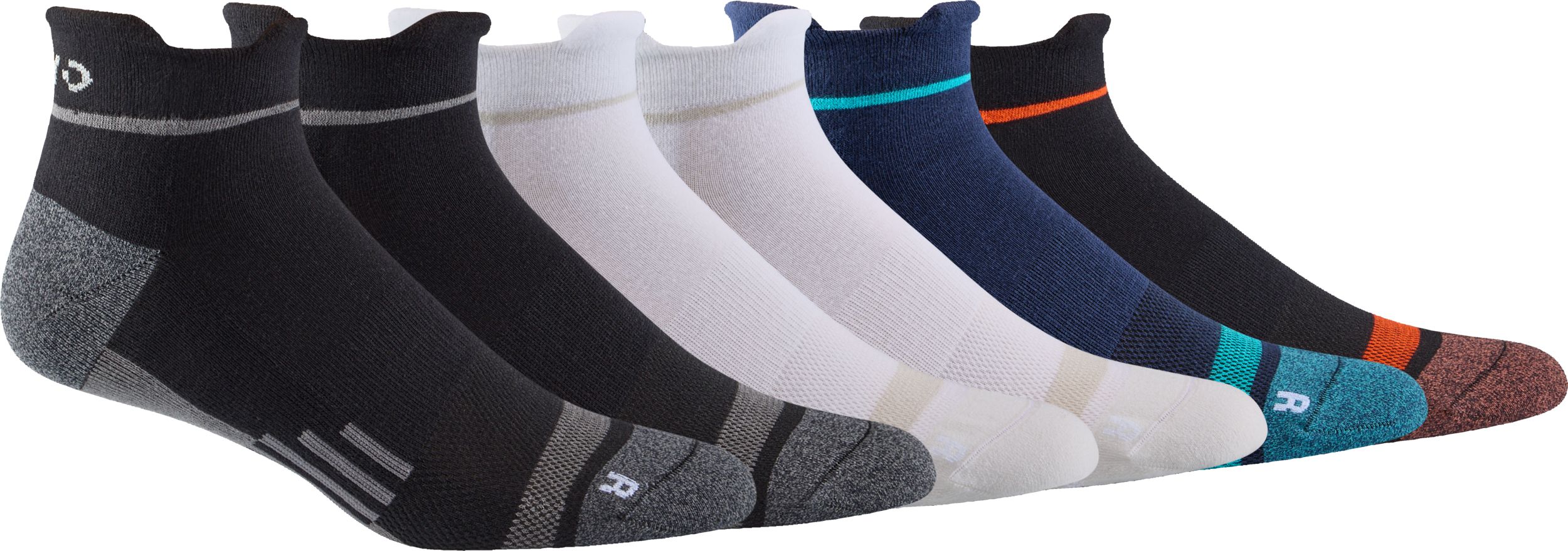 FWD Men's Run No Show Socks - 6pk