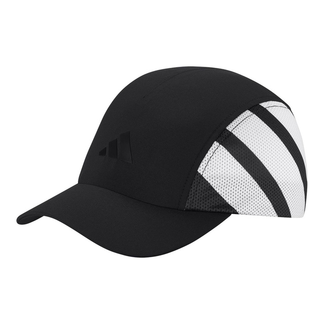 adidas Unisex Run 3 Panel Clima Cap Front_Three_Fourths_Angled_Left