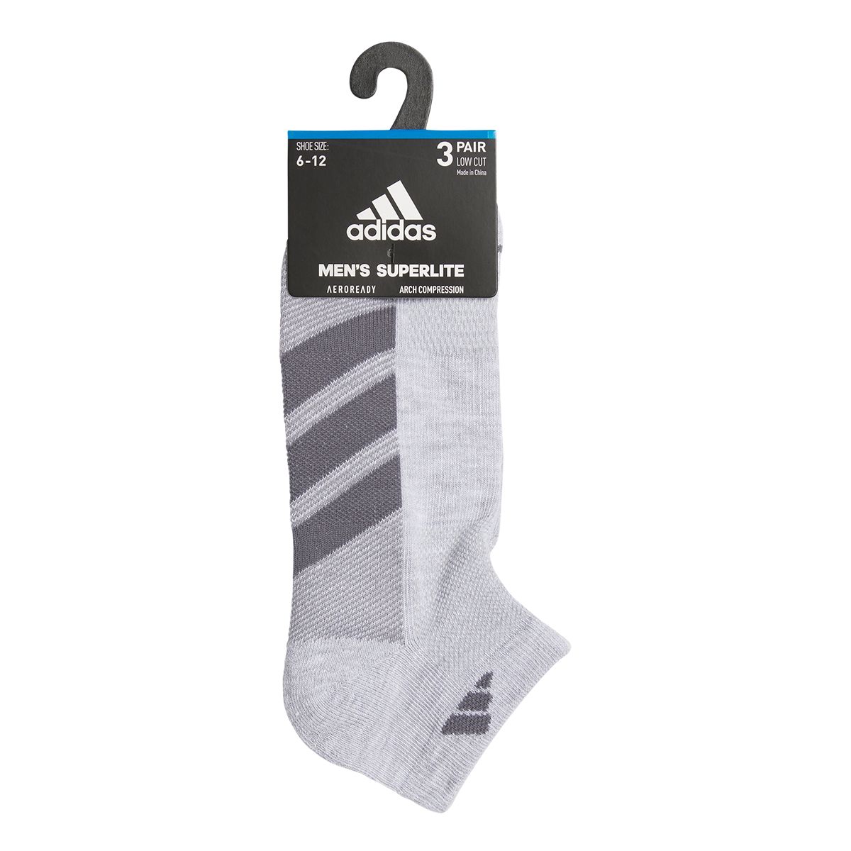 adidas Men's All Day Training Low Socks - 3 pk