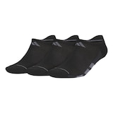 adidas Men's All Day Training No Show Socks - 3 pk Front_Three_Fourths_Angled_Left