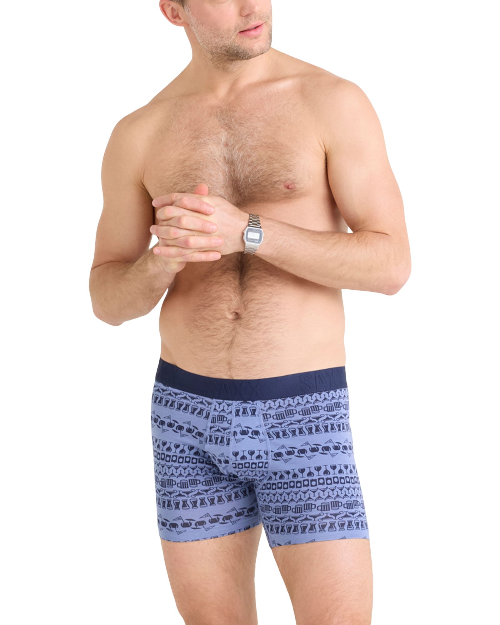SAXX Men's DropTemp® Cotton Boxer Brief