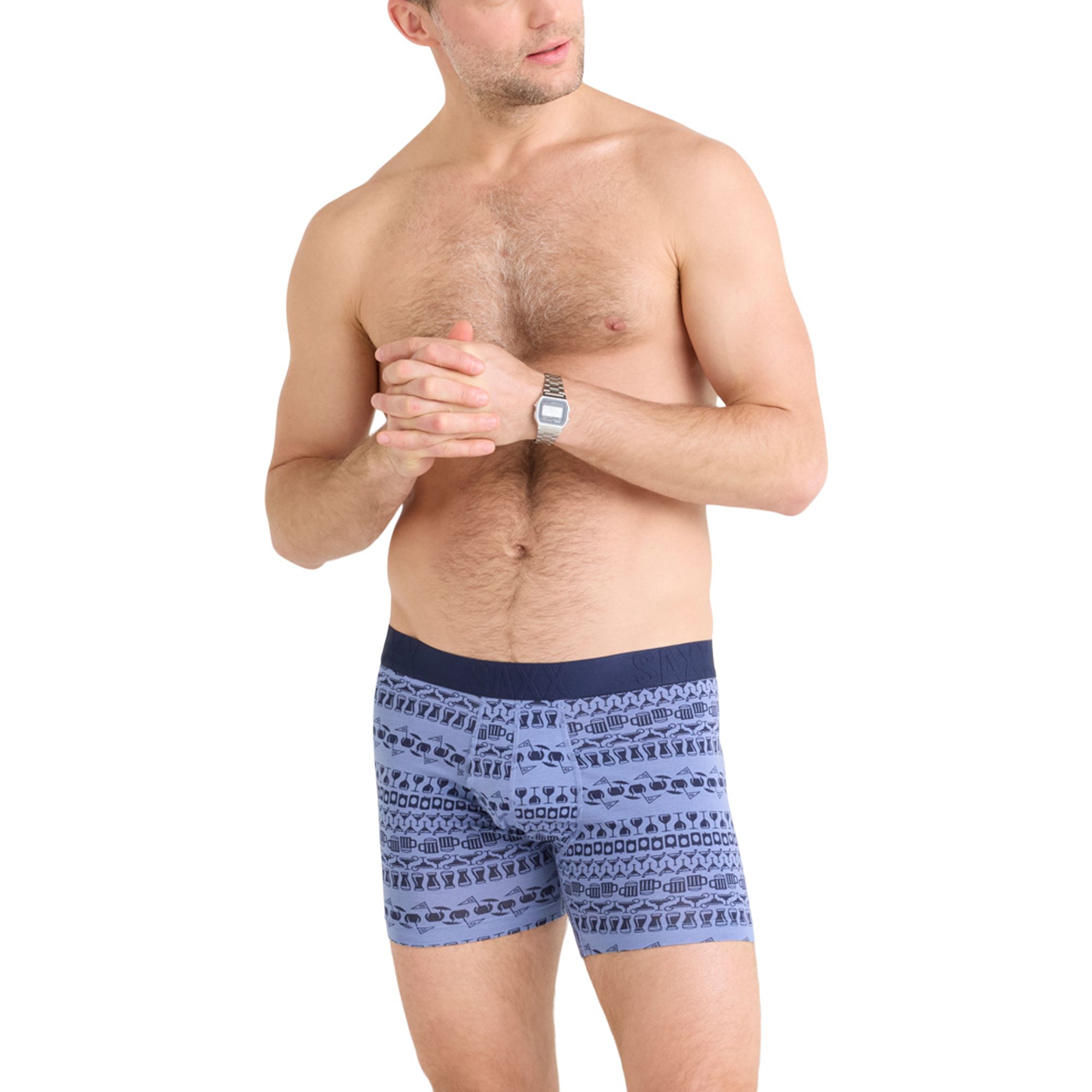 SAXX Men's DropTemp® Cotton Boxer Brief