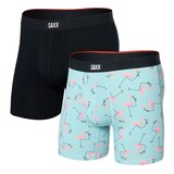 SAXX Men's Vibe Xtra Boxer Brief - 2 Pack Front_Angled_Left