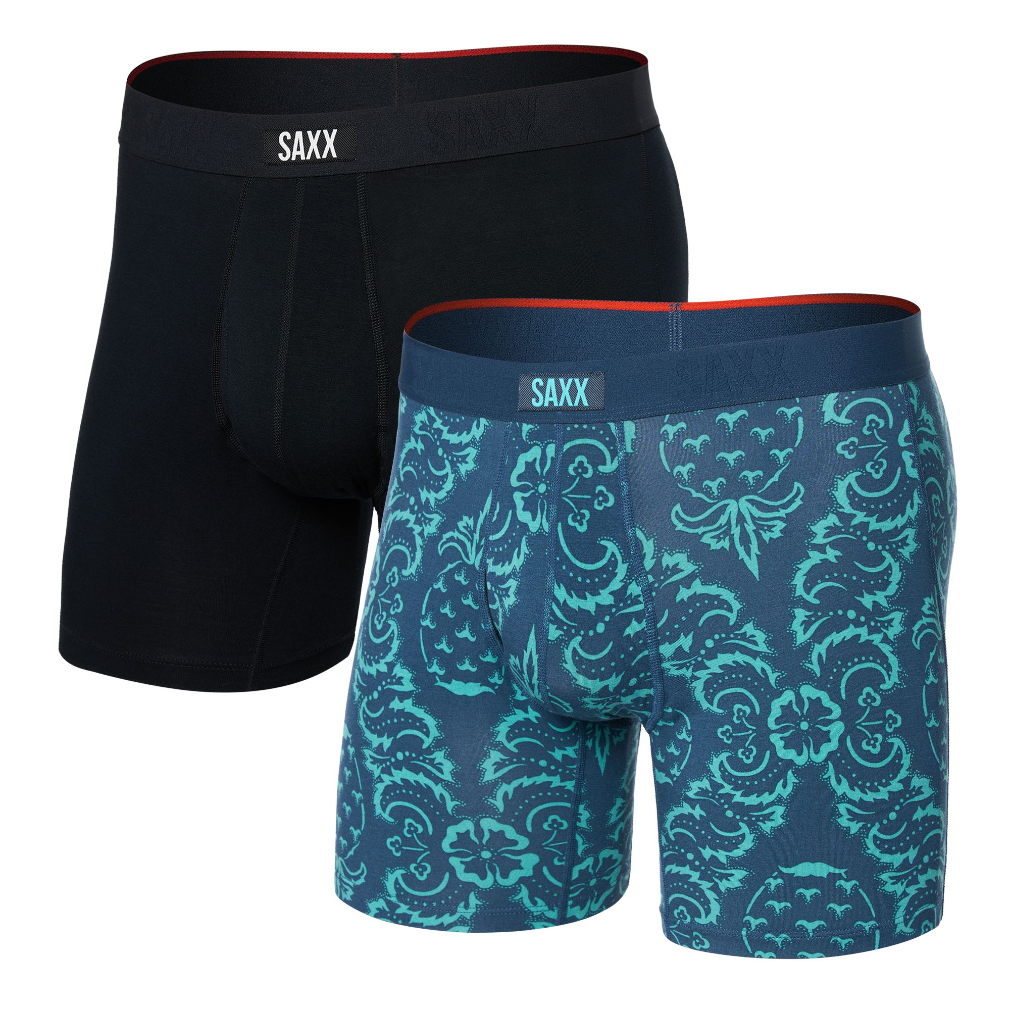 SAXX Men's Vibe Xtra Boxer Brief - 2 Pack