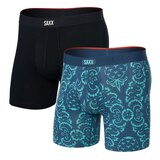 SAXX Men's Vibe Xtra Boxer Brief - 2 Pack Front_Angled_Left