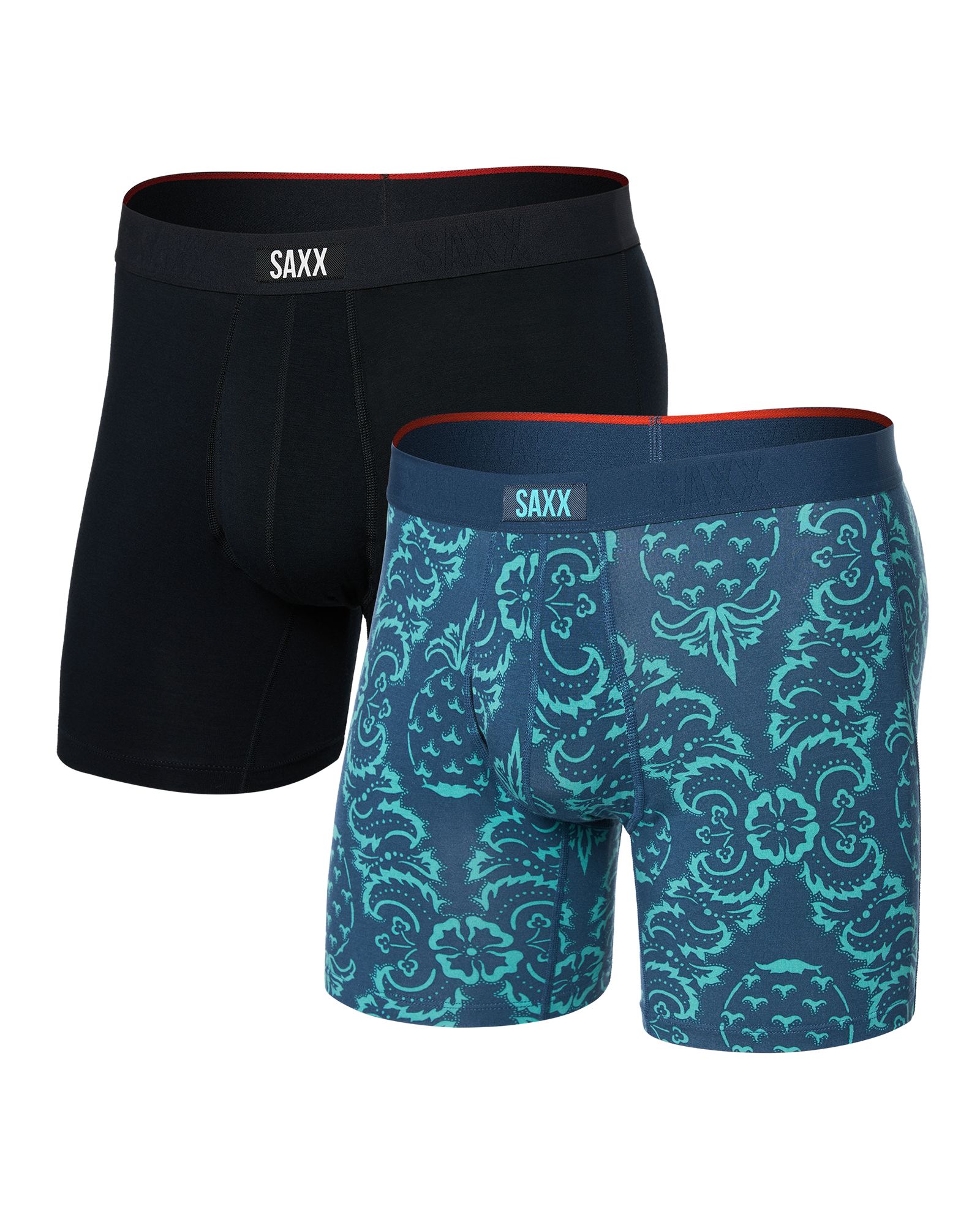 SAXX Men's Vibe Xtra Boxer Brief - 2 Pack