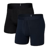 SAXX Men's DropTemp® Cotton Boxer Brief - 2pk Front_Angled_Left