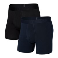 SAXX Men's DropTemp® Cotton Boxer Brief - 2pk Front_Angled_Left