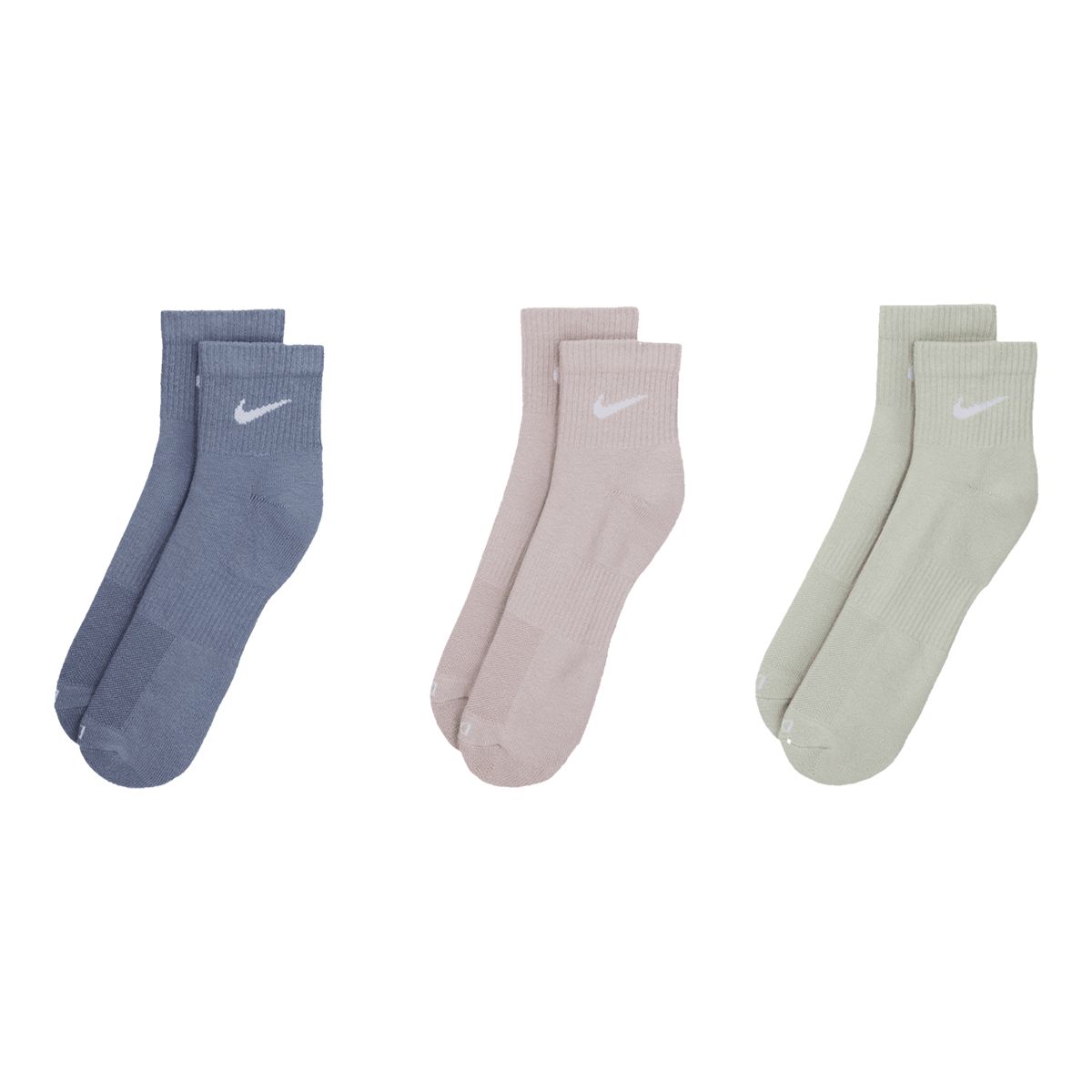 Nike Men's Everyday Plus Cushioned Training Ankle Socks - 3 Pack