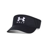 Under Armour Golf Men's Drive 96 Visor Front_Angled_Left