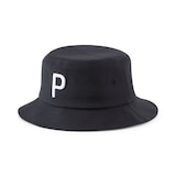 PUMA Golf Men's Bucket P Golf Hat Front_Angled_Left