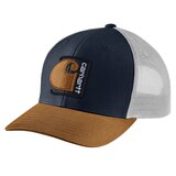 Carhartt Men's Canvas Patch Meshback Cap Front_Angled_Left