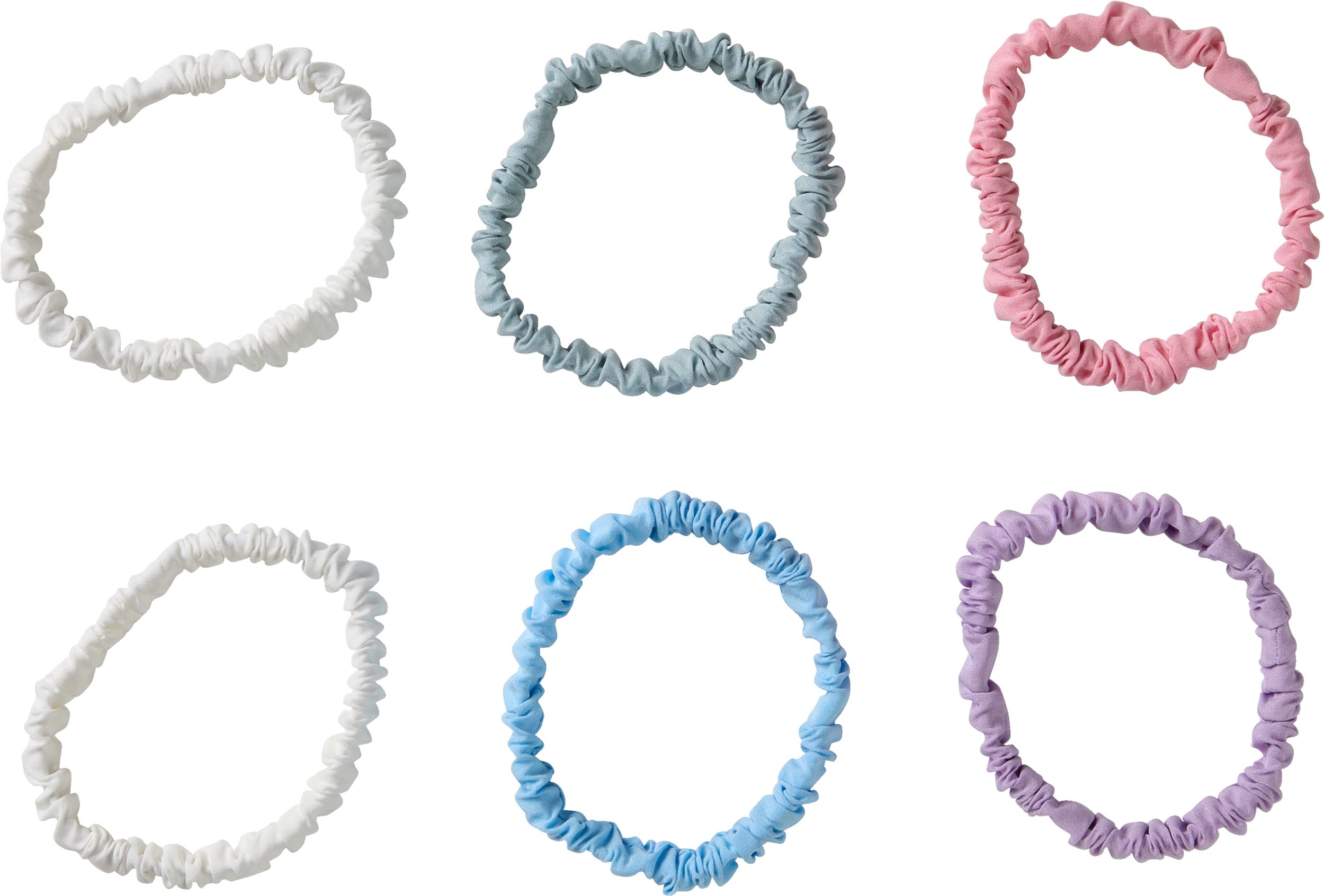 FWD Scrunchie Headband - 6 pk Overhead_Flat