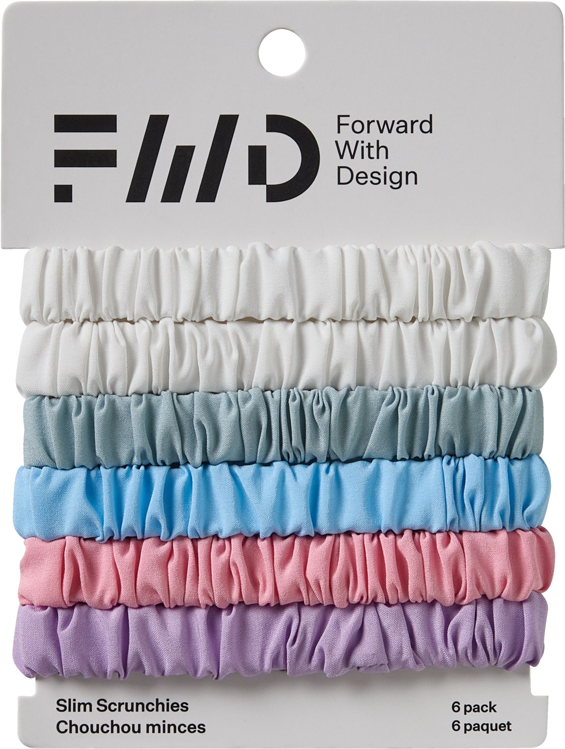 FWD Scrunchie Headband - 6 pk Front_Flat