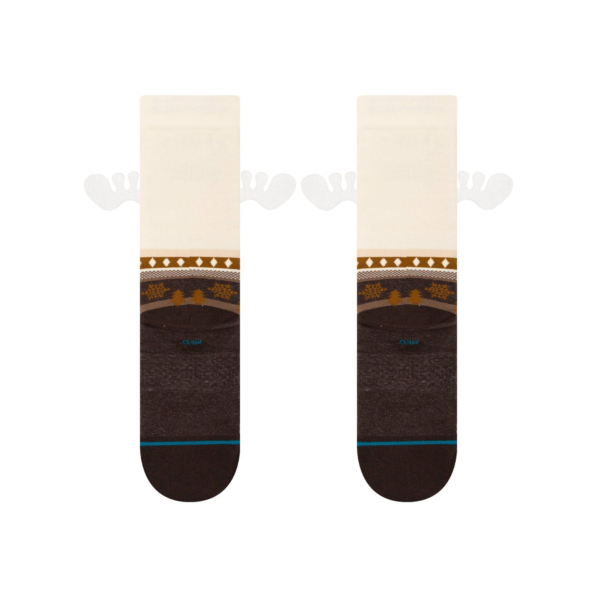 Stance Men's Holiday 3D Eggnog Crew Socks