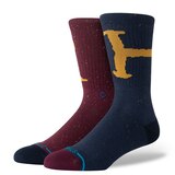 Stance Unisex HP Ron And Harry Crew Socks Front_Angled_Left