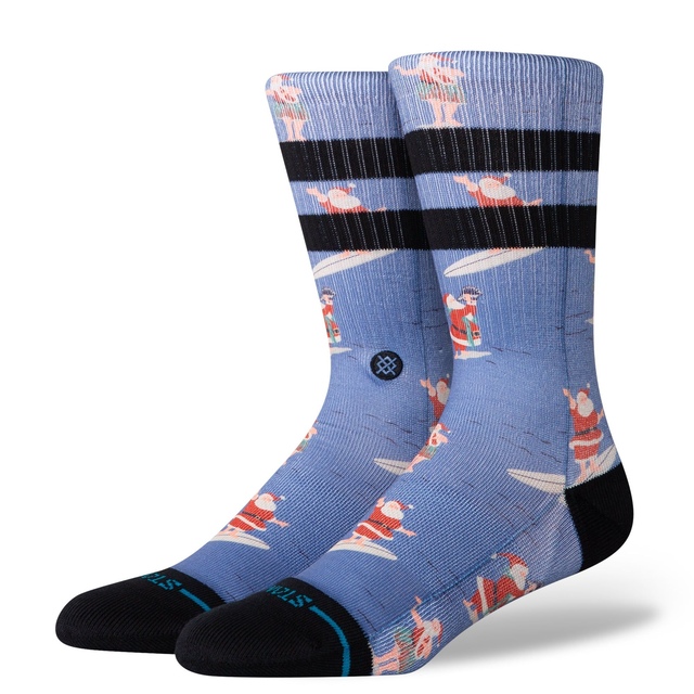 Stance Men's Surfing Santa Crew Socks