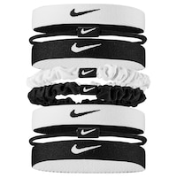 Nike Men's Flex Mixed Hair Tie - 8pk Front_Angled_Left