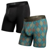BN3TH Men's Natural Classic Boxer Brief - 2 Pack Front_Three_Fourths_Angled_Left