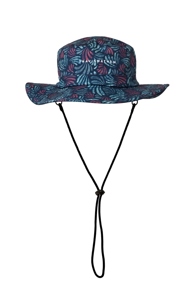 TravisMathew Men's Adventure Day Bucket Golf Hat Front_Flat